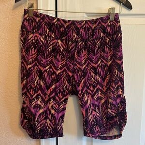 5 for $40. Bundle & Save! Fun printed Gaiam Biker style shorts